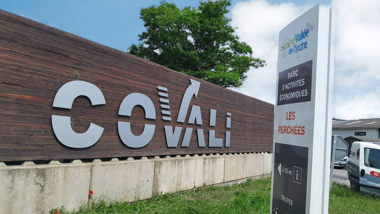 Enseigne Covali