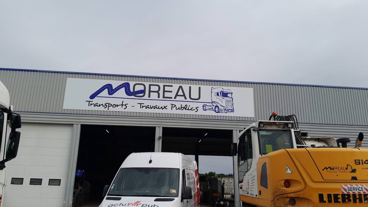 Moreau Transports – Enseigne