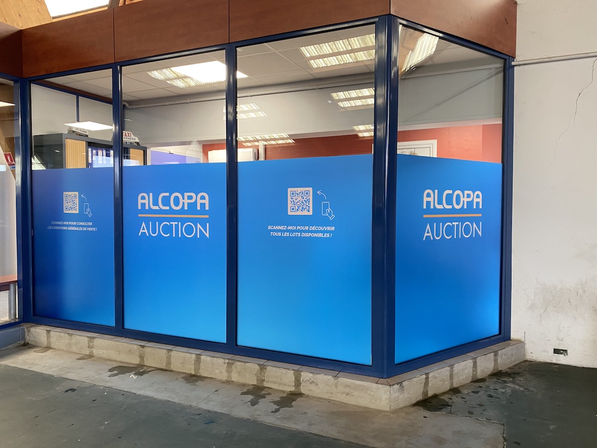 Alcopa – Vitrophanie